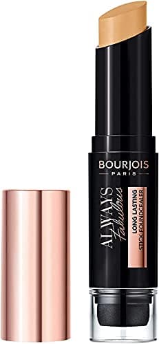 Image of Bourjois Always Fabulous 24 Hour 2-in-1 Foundation and Concealer Stick with Blender, 420 Honey Beige