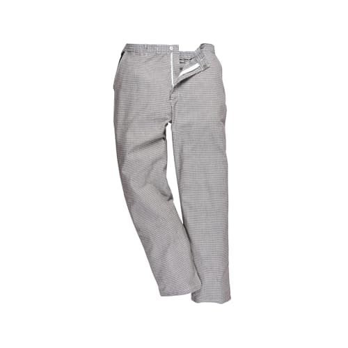 Image of Portwest Harrow Chefs Trouser, Size: M, Colour: Houndstooth, S068HTRM