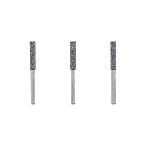 Image of Dremel 453 Chainsaw Sharpening Grinding Stones Multipack, 3 Grinding Stones for Precise, Quick and Easy Sharpening of Chain Saw Blades (4 mm)