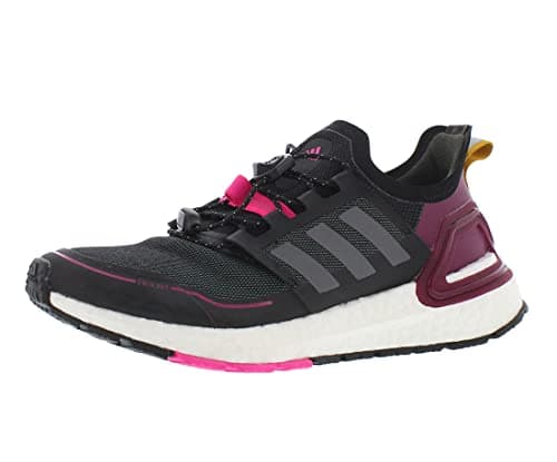 Image of adidas Women's Ultraboost Cold.RDY Running Shoe, Black/Iron Metallic/Power Berry, 5.5