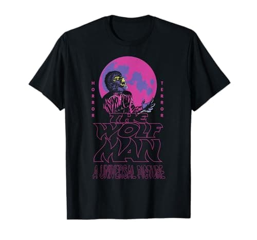 Image of Universal Monsters The Wolf Man A Universal Picture T-Shirt