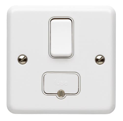 Image of MK Metalclad Plus K3042 WHI 13 amp Sw Fused Connection Unit (White)