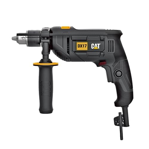 Image of CAT DX17 Impact Drill 750W 13mm | 3000 RPM | 48000 BPM | 3-in-1 Drill Hammer Screwdriver | 30mm Wood 16mm Masonry | Variable Speed | Lock-On | Depth Gauge Included