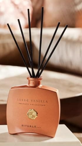 Image of Rituals Luxurious Mini Suede Fragrance Sticks, Vanilla, Private Collection, Home Decor, 97.6 ml