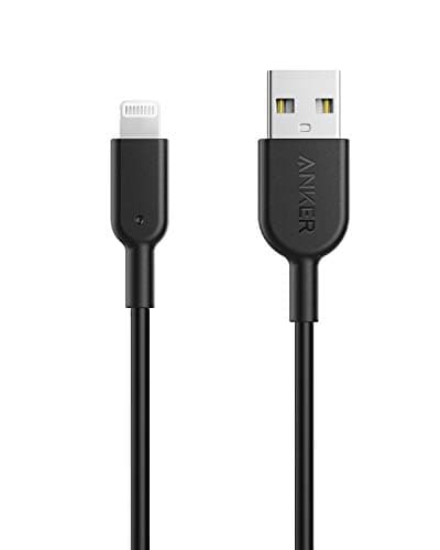 Image of Anker iPhone Charging Cable Powerline II iPhone Cable 3ft/0.9m Lightning Cable, MFi Certified for iPhone 14 Plus 14 14 Pro Max 13 13 Pro 12 11 X XS XR (Charger Not Included) (Black)