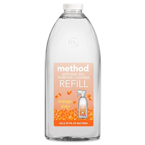 Image of Method Antibacterial Spray Refill, All Purpose Cleaner, Orange Yuzu, 2L