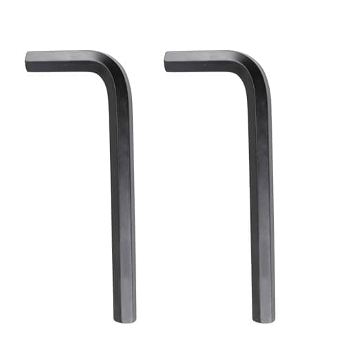 Image of Kesiku 10mm Metric Allen Key, Small Alan Hex Keys Set L-Shape Hexagon Wrenches Chrome Vanadium Steel Repairing Tool for Home Maintenance DIY, 2pc