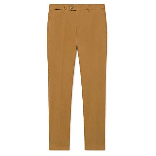 Image of Hackett London Men's Core Kensington Trousers, 602ochre, 32