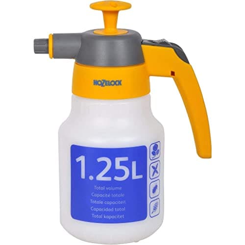 Image of HOZELOCK - Pressure Sprayer Spraymist Plus 1.25L : Ideal for Indoor/Outdoor Tasks, Metal Pumping Stem, Ergonomic Handle with Continuous Spray Function, Adjustable Nozzle [4122P0000]