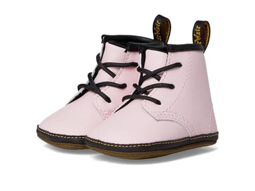 Image of Dr. Martens Kid's Collection Unisex 1460 Crib (Infant/Toddler) Pale Pink 3 UK (US 4 Toddler) M, Pale Pink, 4 Toddler