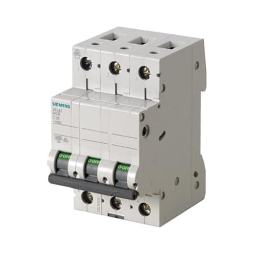 Image of Siemens 5SL63106 Circuit Breaker 6kA B10 3P in 3TE 400V, MCB, Circuit Breaker