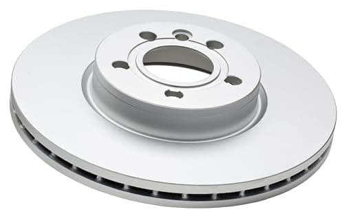 Image of HELLA 8DD 355 120-811 Brake Disc - 65144PRO_HC - High-carbon - Coated - 340mm - 30mm - two-part brake disc/internally vented - for e.g. BMW