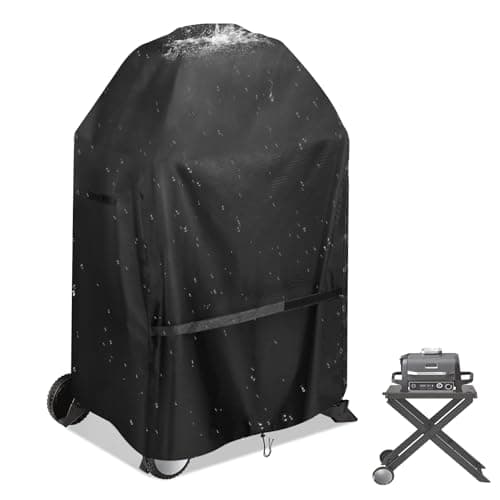 Image of Kingling Grill Cover Fits for Ninja Woodfire Outdoor Grill (OG701 Grill) BBQ Cover, Waterproof and Dustproof Protective Cover (Cover Only)