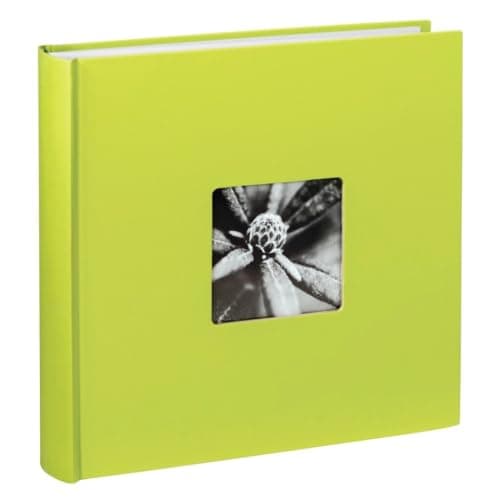 Image of Hama Jumbo Album Fine Art, 100 White Pages, Photo Album, Kiwi/Green, 30 x 30 cm