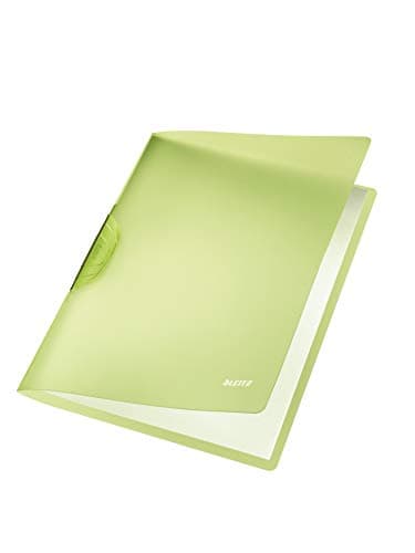 Image of Leitz A4 Presentation Folder with Clip - Green