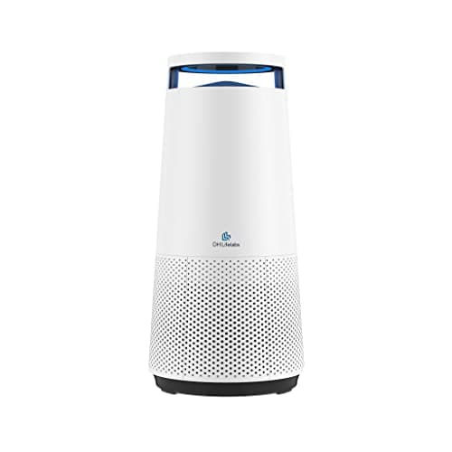 Image of DH Lifelabs | Sciaire Mini + HEPA Air Purifiers | Ions Actively Clean & Deodorize Air | Eliminates 99.9% of Bacteria & Viruses | H13 HEPA Purifier Filter for Allergies Pets | Coverage for Bedroom Home