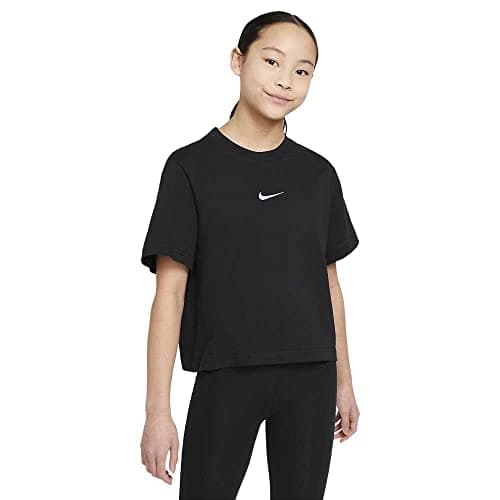 Image of Nike DH5750-010 Sportswear Tank top Girl's Black/White Size XL
