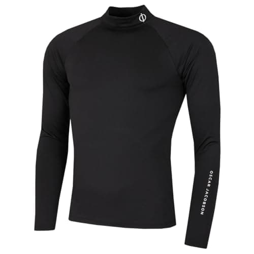 Image of Oscar Jacobson Mens Hamilton Baselayer - Black - S