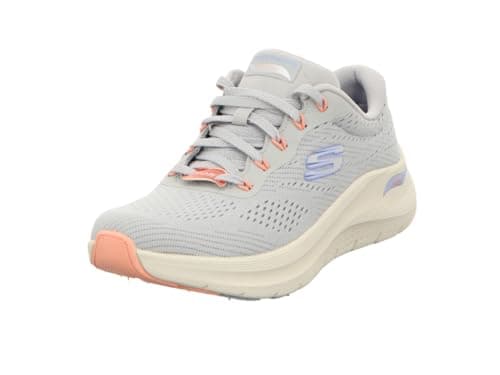 Image of Skechers ARCH FIT 2.0 BIG LEAGUE, Women's Sneaker, Gray, 7 UK