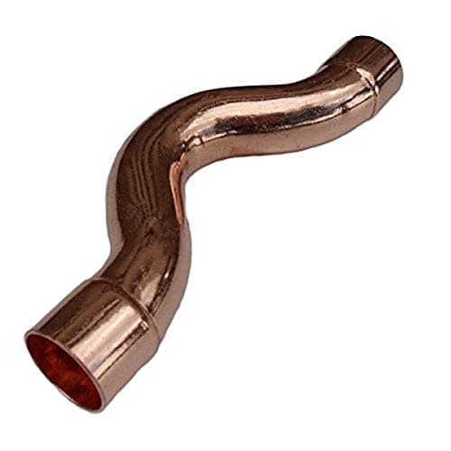Image of Merriway BH04460 Copper End Feed Fitting Full Crossover - 15 mm