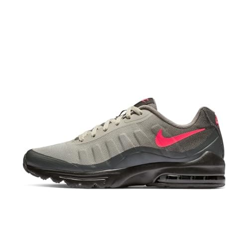 Image of NIKE Men's Nike Air Max Invigor Basketball Shoe, Black Solar Red Anthracite Dark, 10 UK