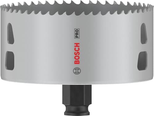Image of Bosch 1x PRO Multi Material Power Change Plus Hole Saw (for Softwood, Drywall, Ø 102 mm, Professional Accessory Rotary Drill/Drivers)