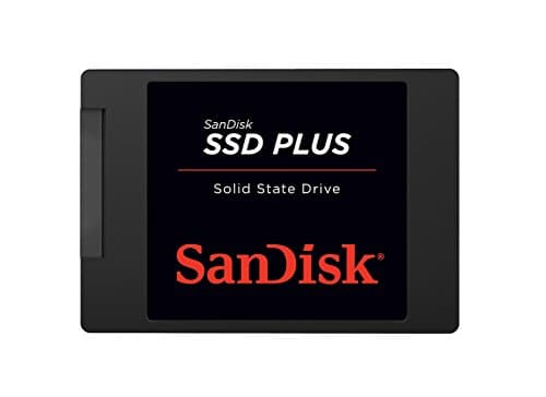 Image of SanDisk SSD Plus 250GB, 2.5" SATA Internal SSD, Read speeds up to 545 MB/s, Write Speeds 505 MB/s, SATA III 6 GB/s