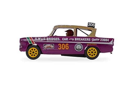 Image of Scalextric C4584 Ford Anglia 105e George Polley 306 Slot Car, Purple