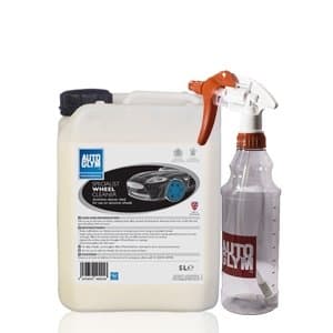 Image of Autoglym Specialist Wheel Cleaner Acid Free 5ltr with Free Autoglym Spray bottle 500ml