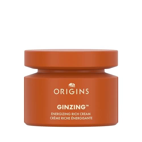 Image of Origins GinZing Energizing Rich Cream | Face Moisturizer for Dry Skin with Niacinamide, Caffeine, & Ginseng, 50 ml