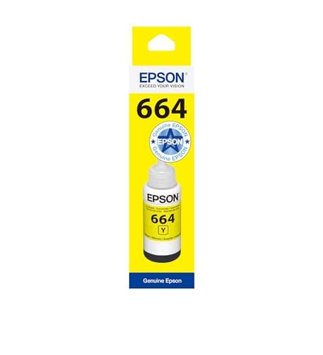 Image of Epson EcoTank T6644 Yellow Ink Bottle 70 ml