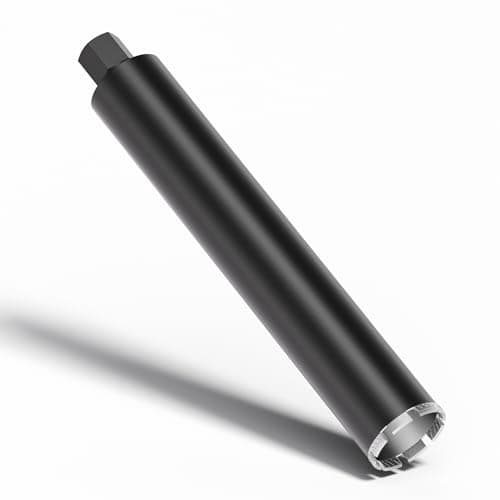 Image of Wiltec Diamond Drill Bit, Ø 82 mm Type 2, Perfect for Wet Drilling, Core Drill Bit for Granite, Compatiable with 1¼ UNC threads, Drill Bit for Concrete