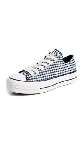 Image of Converse Women's Chuck Taylor All Star Lift Sneakers, Obsidian/White/Vintage White, 3.5 UK