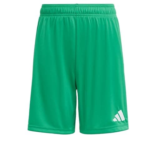 Image of adidas Unisex Kids Entrada26 Shorts Kids, Team Green/White, 3-4 Years