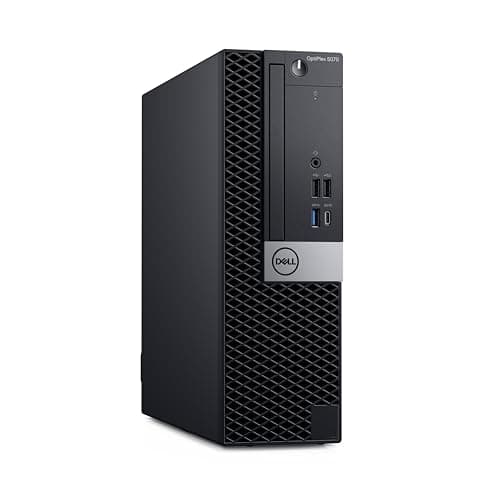 Image of Dell OptiPlex 5070 (SFF) Desktop PC – i7-9700 (8 Cores, 3.0/4.7GHz), 1TB PCIe Gen 4.0x4 NVMe, 16GB DDR4, Intel HD Graphics 630, GbE, Windows 11 Pro (Renewed)