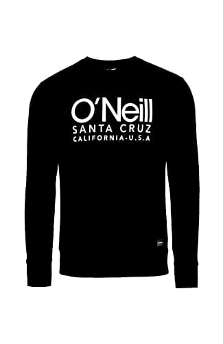 Image of O'NEILL Cali Original Crew Sweatshirt, 19010 Black Out, Men's Standard, 19010 Black Out, Large/X-Large