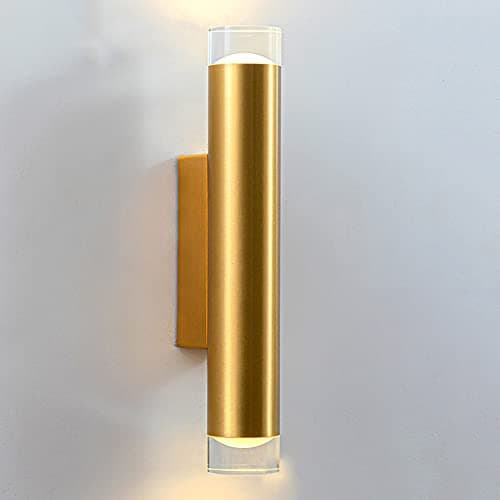 Image of MOCHAMIK strongbox Three-Color Dimmable Wall Lamp Cylindrical 10W LED Wall Lantern Aluminum Downlight Cylinder Astigmatism Lamp Long Tube Wall Sconce Indoor Wall Mounted Light Safe