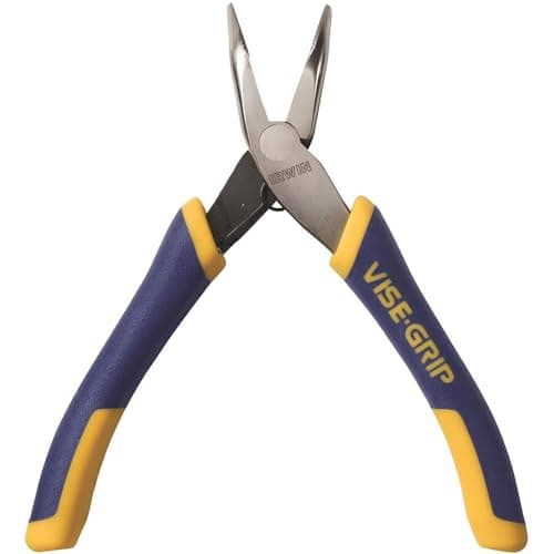 Image of IRWIN Tools Vise-Grip Pliers, Bent Nose with Spring, 5-Inch (2078965)