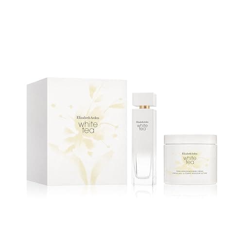 Image of Elizabeth Arden WHITE TEA Eau de Toilette 100ml 2-piece Gift Set, floral perfume, luxury fragrance gifting for women