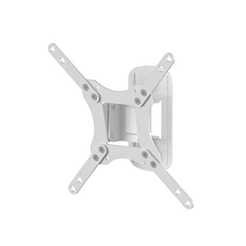 Image of AVF White TV Wall Mount - Multi Position TV or Monitor Bracket for Screens Up to 43" and 20kg - Armed Bracket With Swivel & Tilt - MRL22W