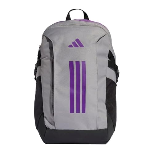 Image of adidas Unisex POWER BACKPACK, ch solid grey/active purple, One size