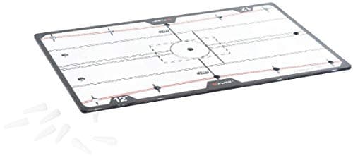 Image of Pure2Improve - Golf Putting Aim Mirror 12-Inch - Portable Golf Training Aid - Improve Putting Stroke, Eye Placement, Shoulder Alignment, Posture Alignment