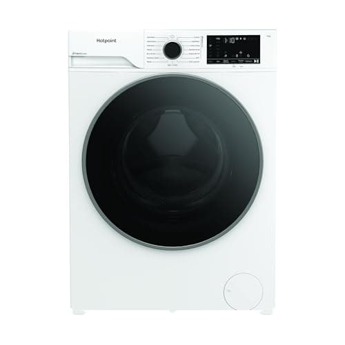 Image of Hotpoint Washing Machine, 10 kg, 1400 RPM, Front Loading, A Rated, SteamCare, Anti-Stain, Child Lock, 84.5x60x58 cm (White)