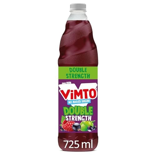 Image of Vimto Original No Added Sugar Double Concentrate Fruit Squash, 725 ml