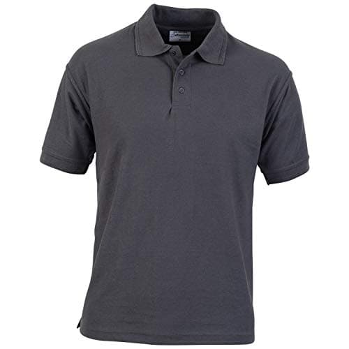 Image of Absolute Apparel Mens Precision Polo (6XL) (Convoy Grey)
