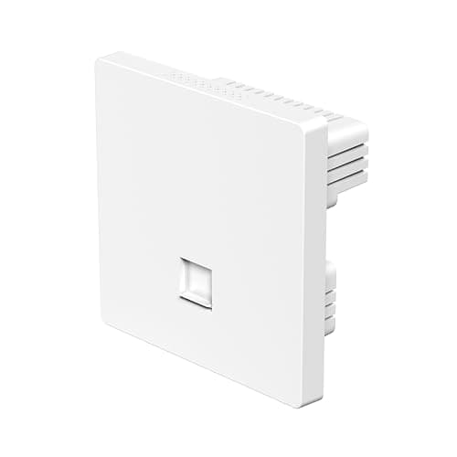 Image of Labgear WiFi 6 In-Wall Access Point AX3000 3000Mbps, Dual Band 2.4GHz 5GHz Wall Plate WiFi, PoE Powered Gigabit Ethernet Wall Mount Access Point 86mm, Cloud Managed for Home, Hotel and Office