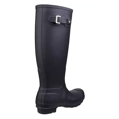 Image of Hunter Unisex-Adult Original Tall Wellington Boots, Navy, 4 UK