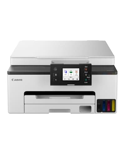 Image of Canon MAXIFY GX1050 Printer for Home & Office Use - Colour Home Printers & Scanners All-in-One Wireless | MegaTank Inkjet Printer, Copier & Scanner | WiFi, Ethernet & USB Connectivity A4 Printer