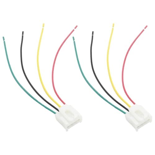 Image of Hoypeyfiy 4Pin Tail Light Lamp Plug Connector Repair, Rear Tail Light Connection Harness Replacement for Fiat Grande Punto Evo Replacement for Alfa Romeo Replaces 147 156 159 (2)
