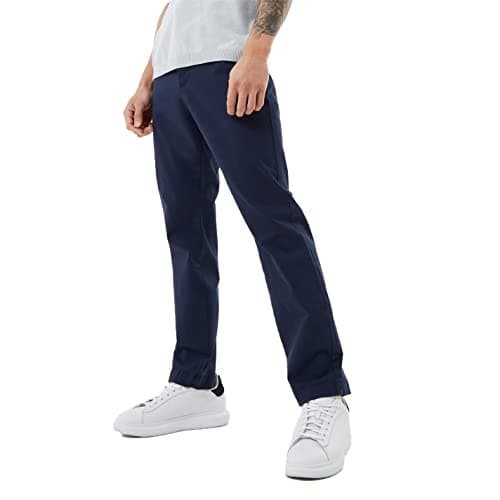 Image of Jack Wills Mens Slim Chino Trousers Navy 32W / 30L
